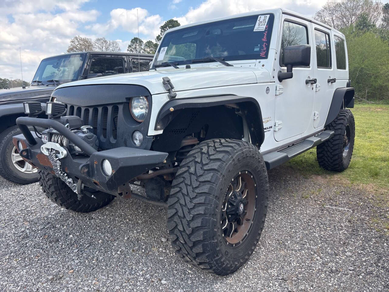 2015 Jeep Wrangler Unlimited Unlimited Sahara