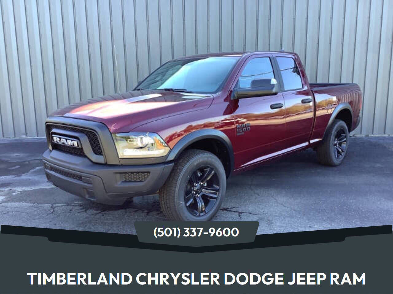 2024 RAM Ram 1500 Classic RAM 1500 CLASSIC WARLOCK QUAD CAB 4X4 6'4' BOX