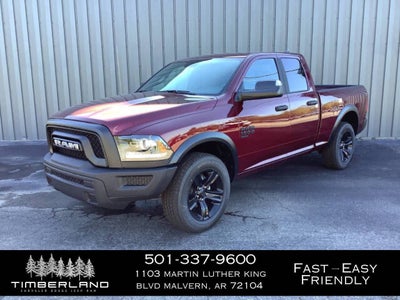 2024 RAM Ram 1500 Classic RAM 1500 CLASSIC WARLOCK QUAD CAB 4X4 6'4' BOX
