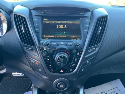 2013 Hyundai Veloster Turbo w/Black
